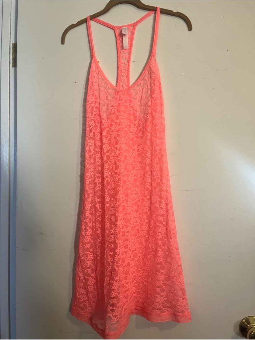Vintage Victorias Secret neon dress/slip
